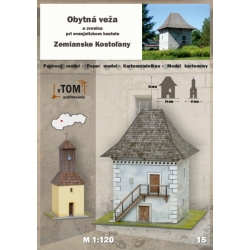 Zemianske Kostol'any - wieża i dzwonnica