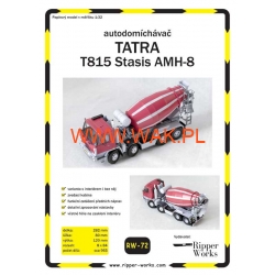 Tatra T815 Stasis AMH-8 - betoniarka
