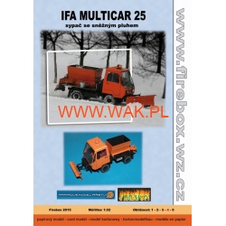 IFA Multicar 25 - pługopiaskarka