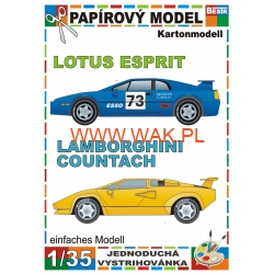 Lotus Esprit & Lamborghini Countach
