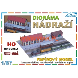 Diorama - Stacja kolejowa