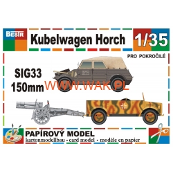 Horch, Kubelwagen i armata SiG33