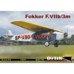Fokker F.VII/3m - samolot pasażerski