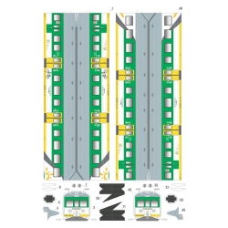 Elektryczny Zespół Trakcyjny EN57 (biało-zielony)